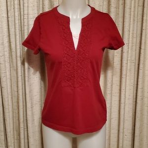 Van Heusen Embroidered Tee